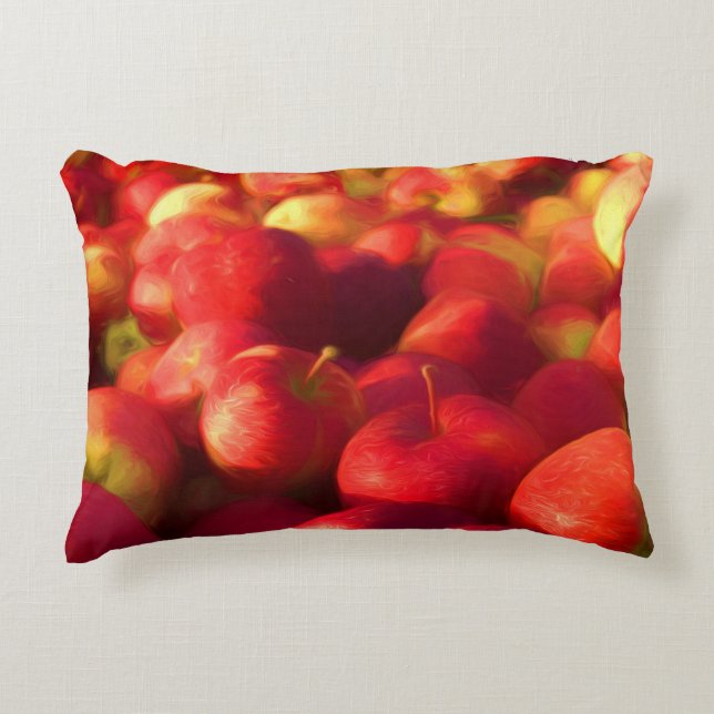 Cojín Decorativo Cosecha de Apple (Anverso)