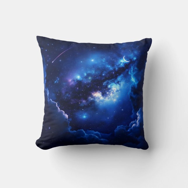 Cojín decorativo Cosmic Dreamscape (Anverso)
