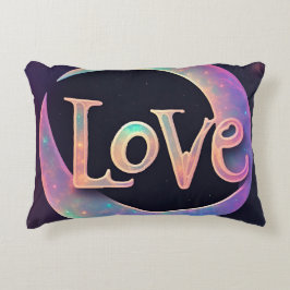 Cojín Decorativo Cósmico Te Amo