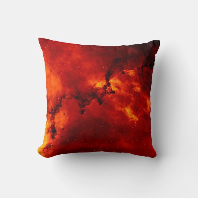 Cojín Decorativo Cosmos Fuego Rojo (Anverso)