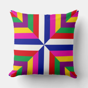 Cojín Decorativo Cosmos-prototipo - Blanco/Azul – Equilibrado