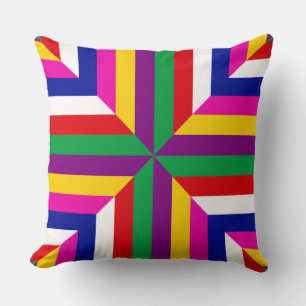 Cojín Decorativo Cosmos-prototipo - Morado/Verde – Equilibrado