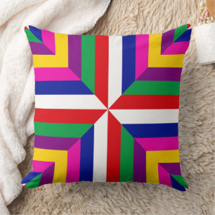 Cojín Decorativo Cosmos-prototipo - Rojo/Blanco – Equilibrado