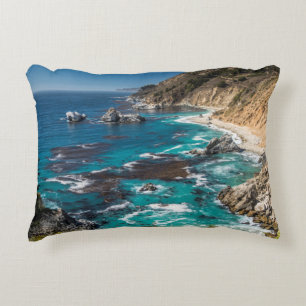 Cojín Decorativo Costa de Big Sur, Costa Oeste, Costa del Pacífico