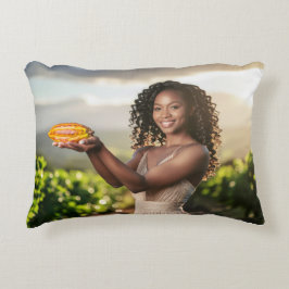 COJÍN DECORATIVO COSTA DE MARFIL - CACAO