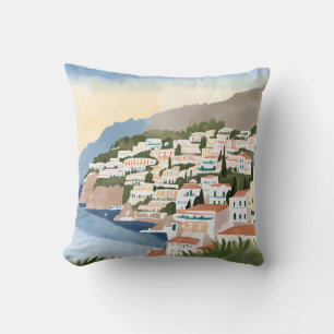 Cojín Decorativo Costa italiana Amalfi Italia Mediterráneo Europa