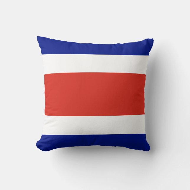Cojín Decorativo Costa RIca Flag American MoJo Pillow (Anverso)