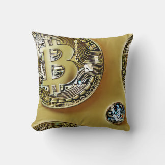 Cojín Decorativo Costas de Bitcoin