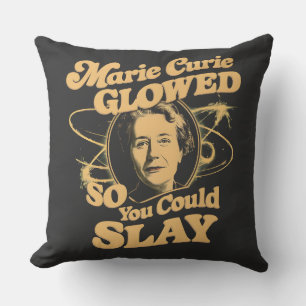 Cojín Decorativo Cota de Marie Curie para que puedas dominar la cie