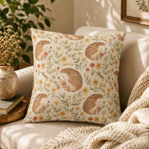 Cojín Decorativo Cottagecore Erizo