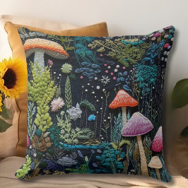 Cojín Decorativo Cottagecore Mushroom