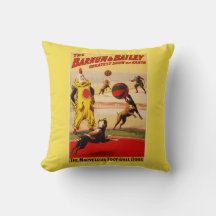 COJÍN DECORATIVO COTTON 16" x 16" BARNUM & BAILEY