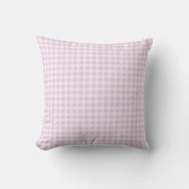 Cojín Decorativo Cotton Candy Pink Gingham