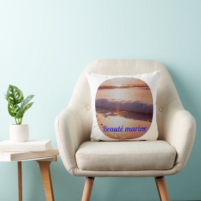 Cojín Decorativo Couche de soleil beauté marine (Silla)