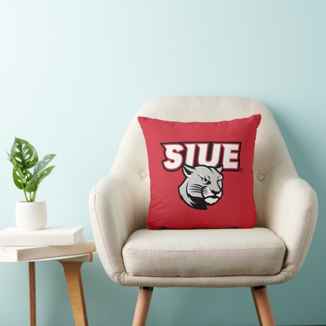 Cojín Decorativo Cougars de SIUE (Silla)