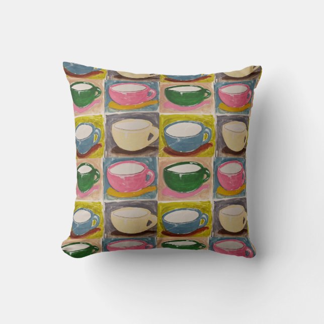 Cojín Decorativo Couple Of Cups pillow (Anverso)