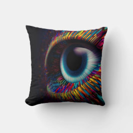 Cojín Decorativo Coussin art abstrait oeil