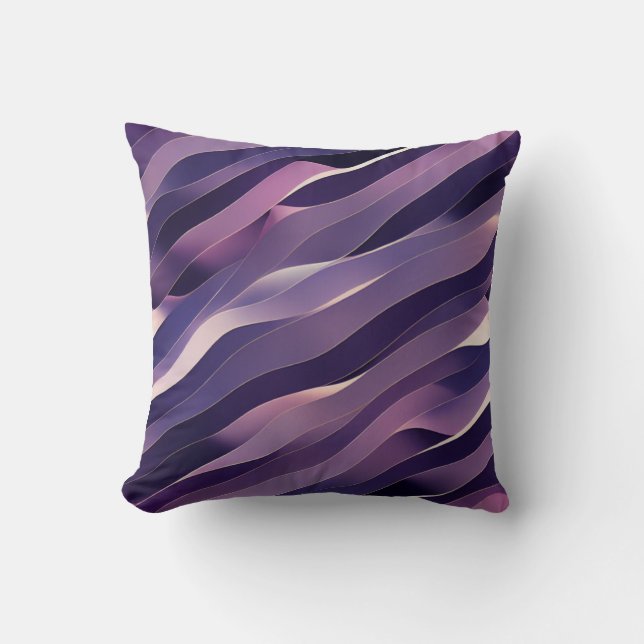Cojín Decorativo Coussin art abstrait violet (Anverso)