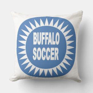 Cojín Decorativo Coussin blanc grand modèle BUFFALO SOCCER