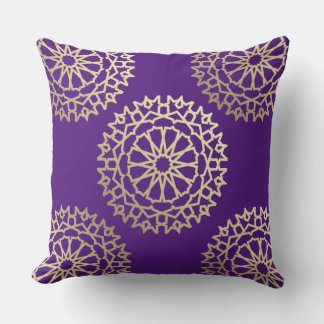 Cojín Decorativo Coussin Bohême chic violet