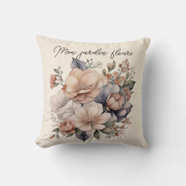 Cojín Decorativo coussin boho mon jardin fleuri