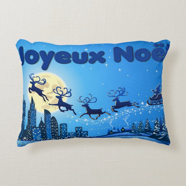 Cojín Decorativo Coussin de Noël Festif  (Anverso)