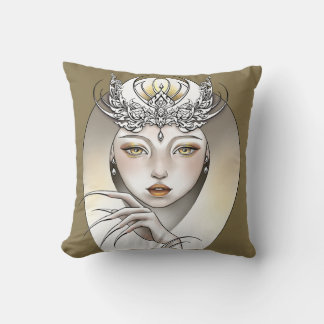 Cojín Decorativo Coussin décoratif Déesse des la lune beige