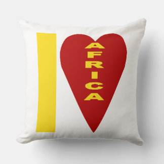 Cojín Decorativo Coussin  décoratif   I LOVE  AFRICA 