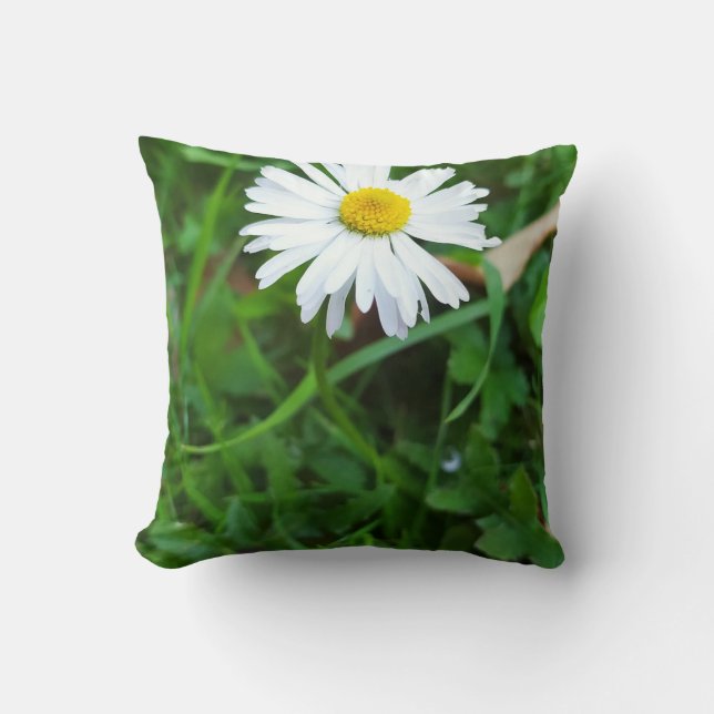 Cojín Decorativo Coussin décoratif, marguerite, fleur  (Anverso)