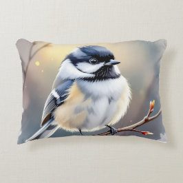 Cojín Decorativo Coussin décoratif Mésange à Tête Noire – Nature & 