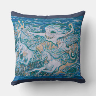 Cojín Decorativo coussin décoratif thème mer poseidon