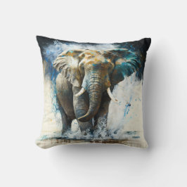 Cojín Decorativo Coussin imprimé Eléphant