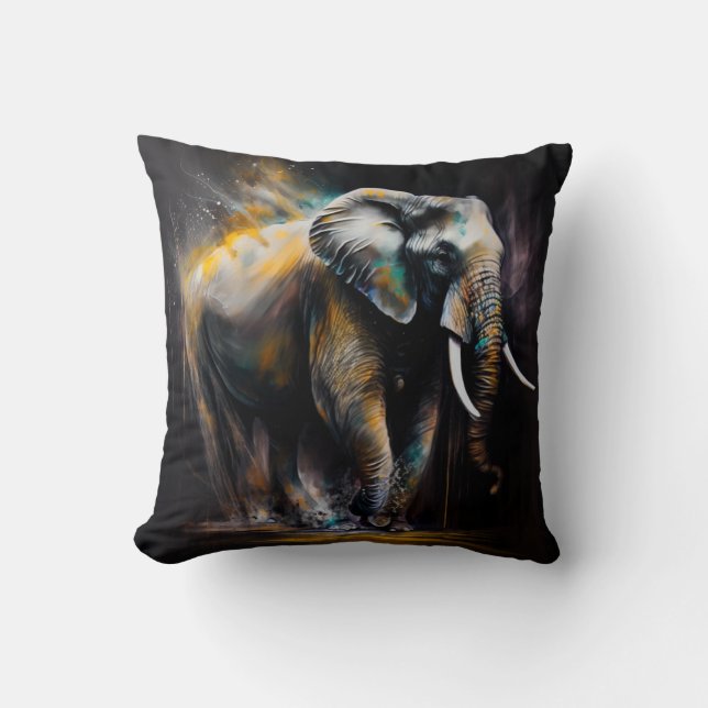 Cojín Decorativo Coussin imprimé Eléphant (Anverso)