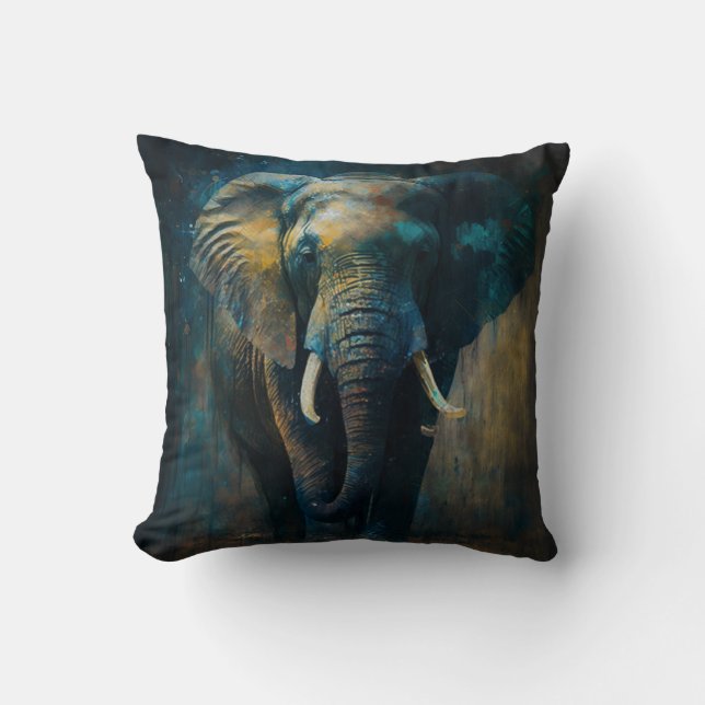 Cojín Decorativo Coussin imprimé Eléphant (Anverso)