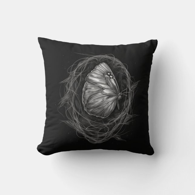 Cojín Decorativo Coussin imprimé Papillon (Anverso)