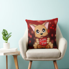 Cojín Decorativo Coussin Le chiot t'aime