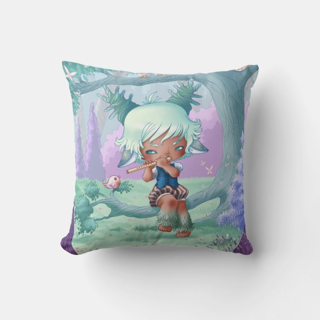 Cojín Decorativo Coussin little boy deer (Anverso)