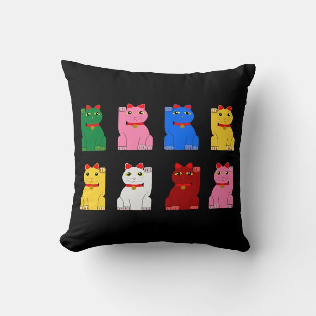 Cojín Decorativo Coussin maneki neko (Anverso)