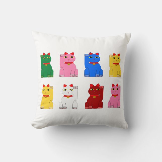 Cojín Decorativo Coussin maneki neko (Anverso)