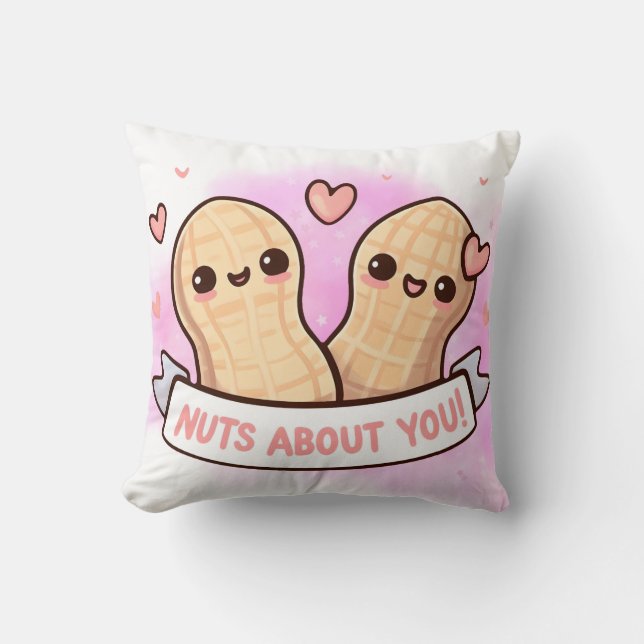Cojín Decorativo Coussin Nuts About You (Anverso)