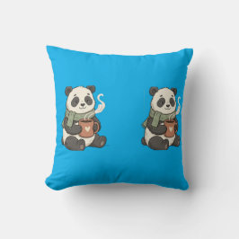 Cojín Decorativo Coussin Panda Mignon - Illustration Câlin Doux