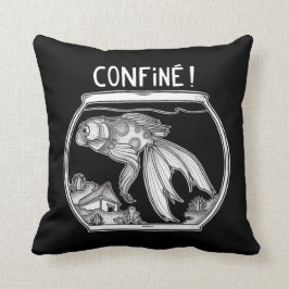 Cojín Decorativo Coussin poisson rouge Confiné