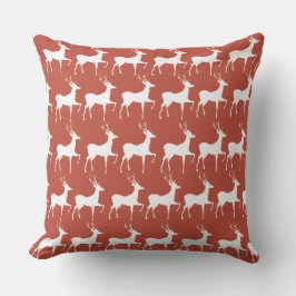 Cojín Decorativo Coussin Rennes de Noël Rouges