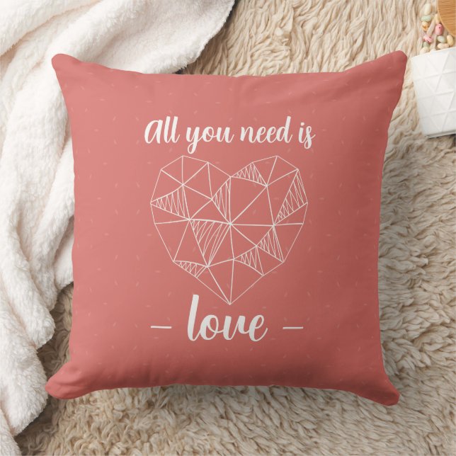 Cojín Decorativo Coussin Romantique Personnalisé Saint-Valentin (Manta)