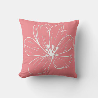 Cojín Decorativo Coussin - Une petite fleur blanche au printemps