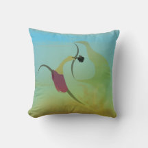 Coussin "Vis sans t'oublier"