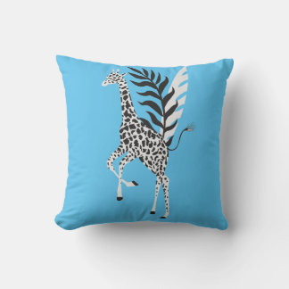 Cojín Decorativo Coussin Wildlife Friendship - Giraffe Blue sky