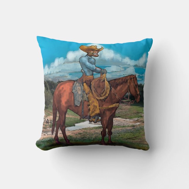 Cojín decorativo Cowboy (Anverso)