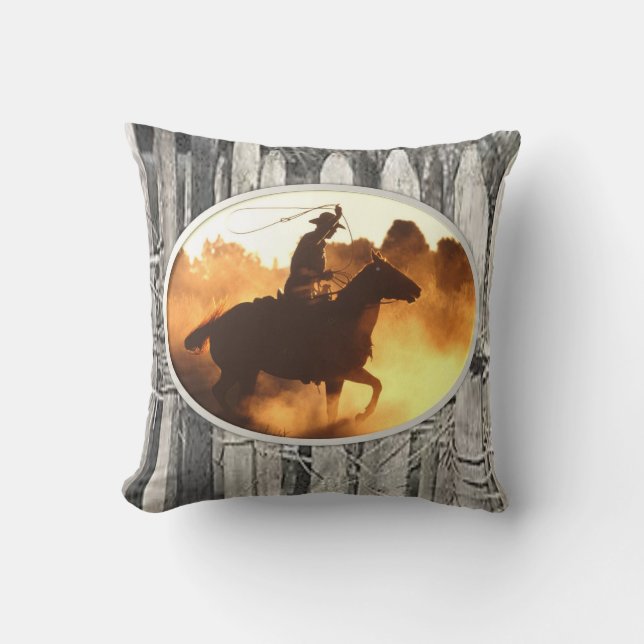 Cojín decorativo Cowboy (Anverso)