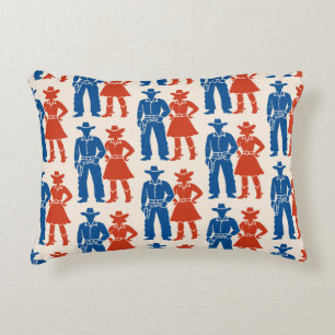 Cojín Decorativo Cowboy & Cowgirl Americana